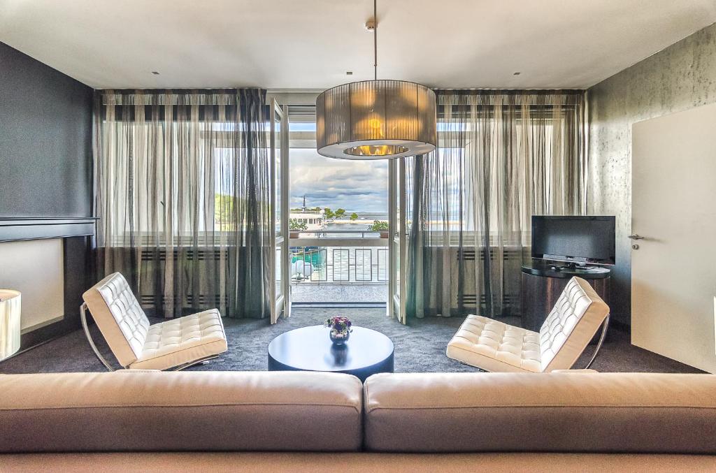 Posezení v ubytování Brijuni Hotel Istra