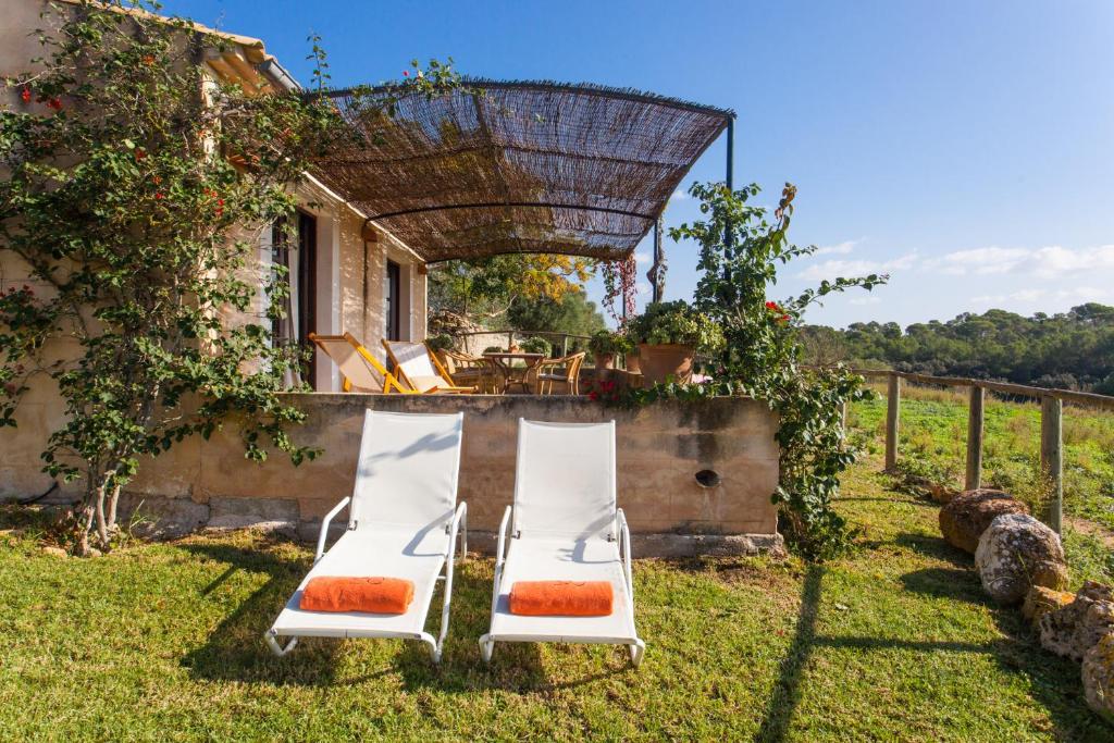 Zahrada ubytování Oliver Moragues Grandhouse & Vineyard