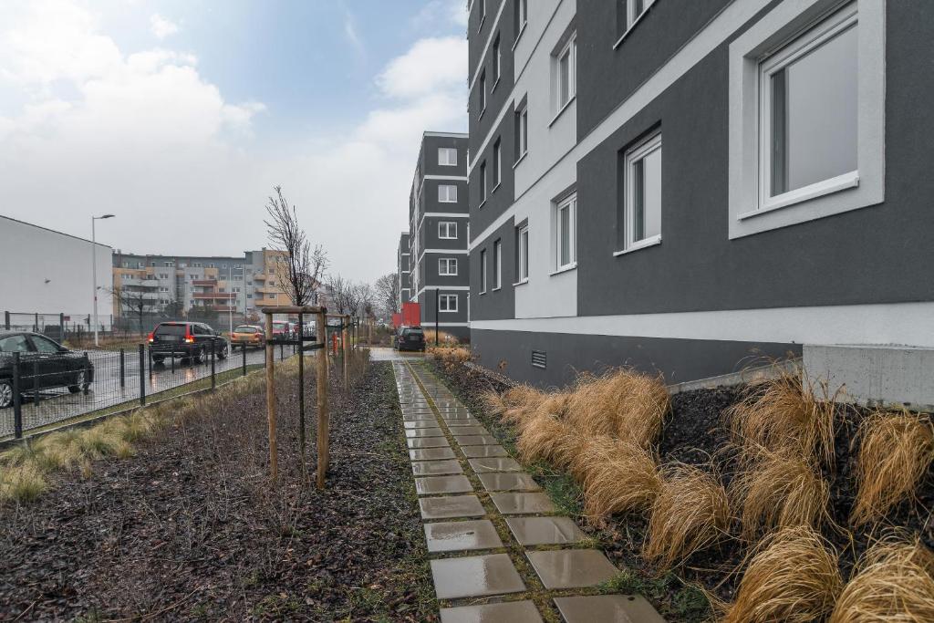 Budova, v ktorej sa apartmán nachádza