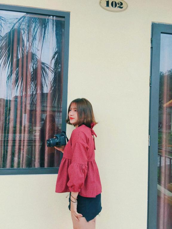 Sunny Trang An homestay - Camera Re Con Vista Da Giardino