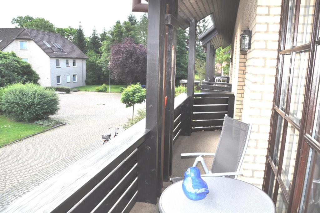 Balkón nebo terasa v ubytování FeWo Lüneburger Heide - Rosalie