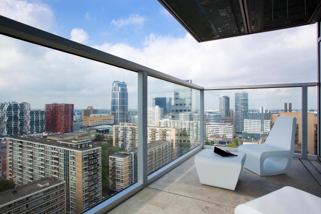 Balkón nebo terasa v ubytování Urban Residences Rotterdam