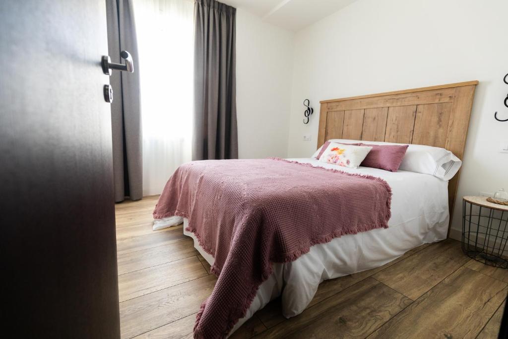 Postel nebo postele na pokoji v ubytování Hotel rural Finca Vivaldi Nature & Spa