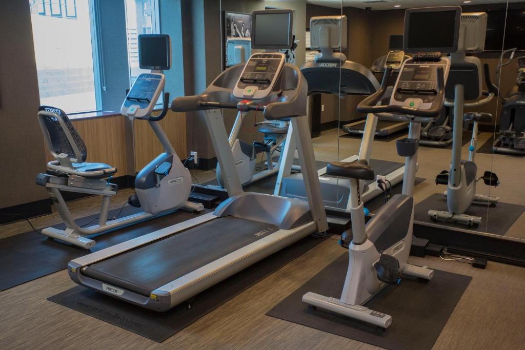 Fitness centrum a/nebo fitness zařízení v ubytování Boardwalk Resorts at Atlantic Palace