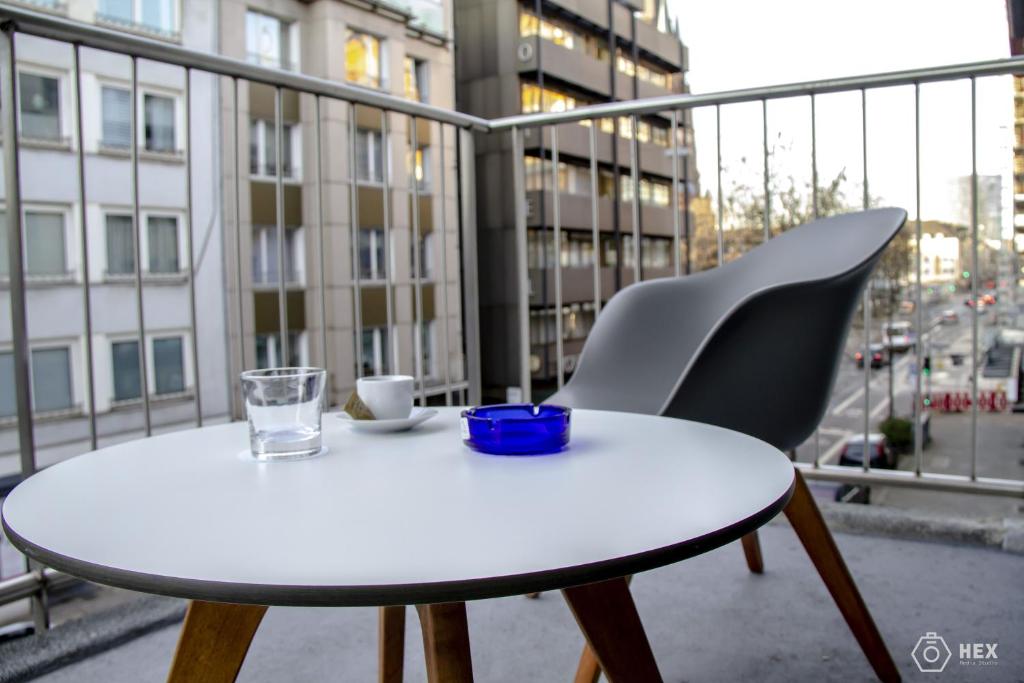 Bluestone Boarding Apartmentsにあるバルコニーまたはテラス