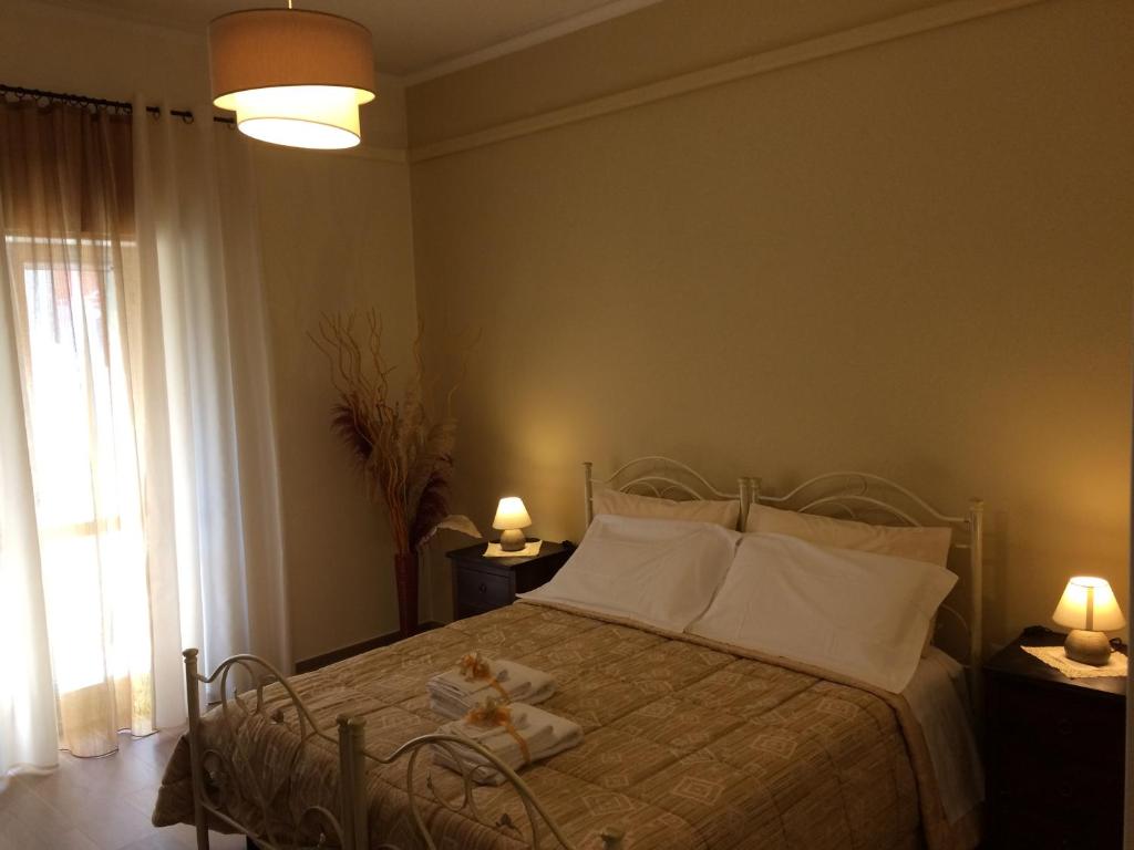 Postel nebo postele na pokoji v ubytování Casa Deda