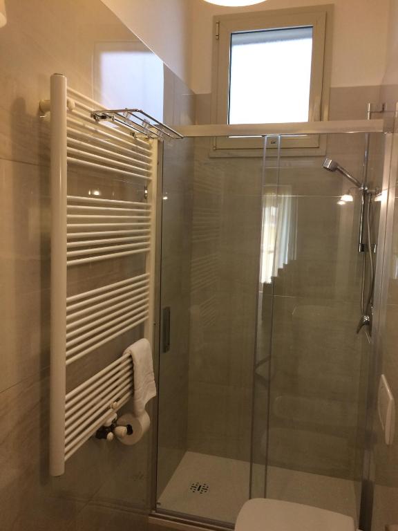 Koupelna v ubytování Casa Deda