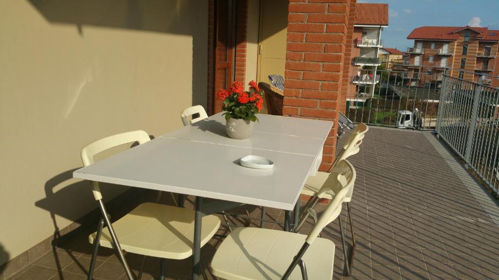 Balkón alebo terasa v ubytovaní B&BLeTerrazze BoutiqueHotel2-Torino