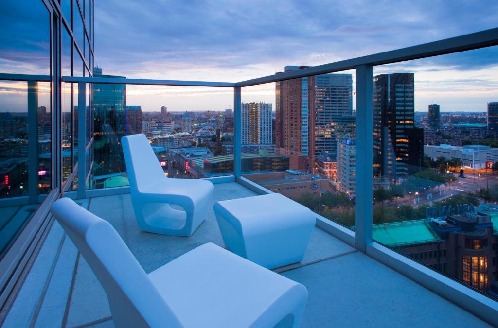 Balkón nebo terasa v ubytování Urban Residences Rotterdam