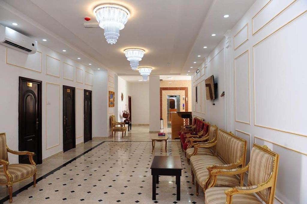 Istumisnurk majutusasutuses Sea Hotel Apartment