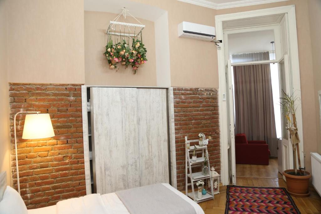 Postel nebo postele na pokoji v ubytování Atlant Hotel