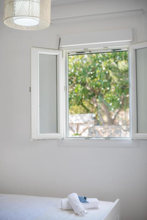 Posteľ alebo postele v izbe v ubytovaní Elounda Dream House