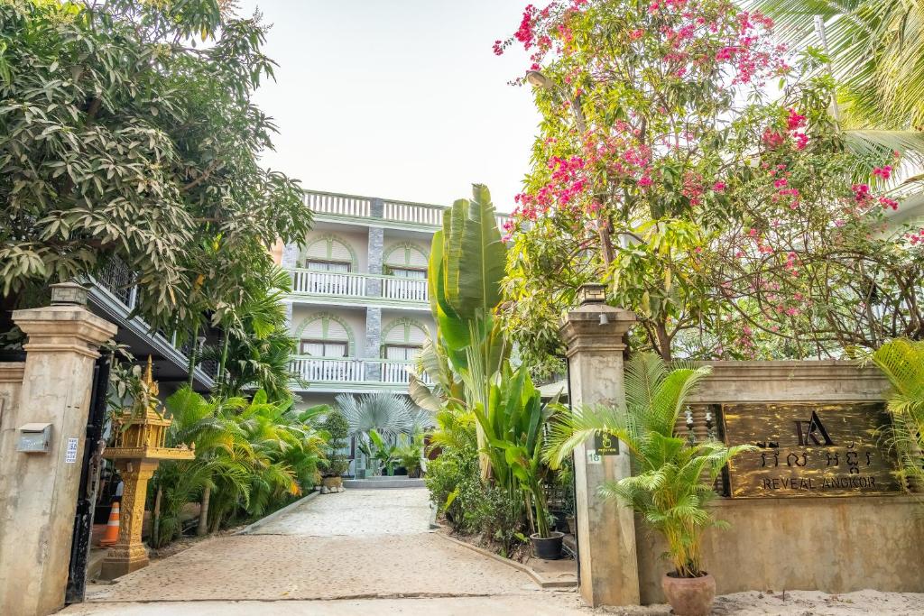 Zahrada ubytování Reveal Angkor Hotel