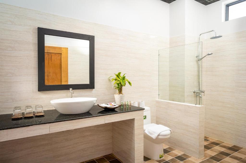 Koupelna v ubytování Reveal Angkor Hotel