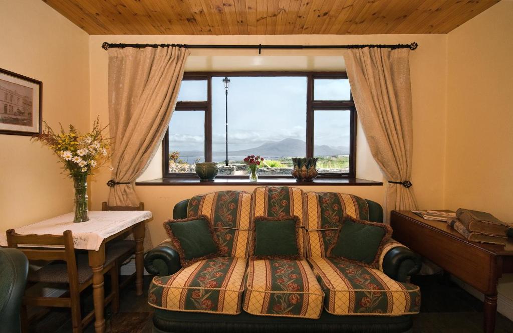 Un lugar para sentarse en Castlehouse B&B