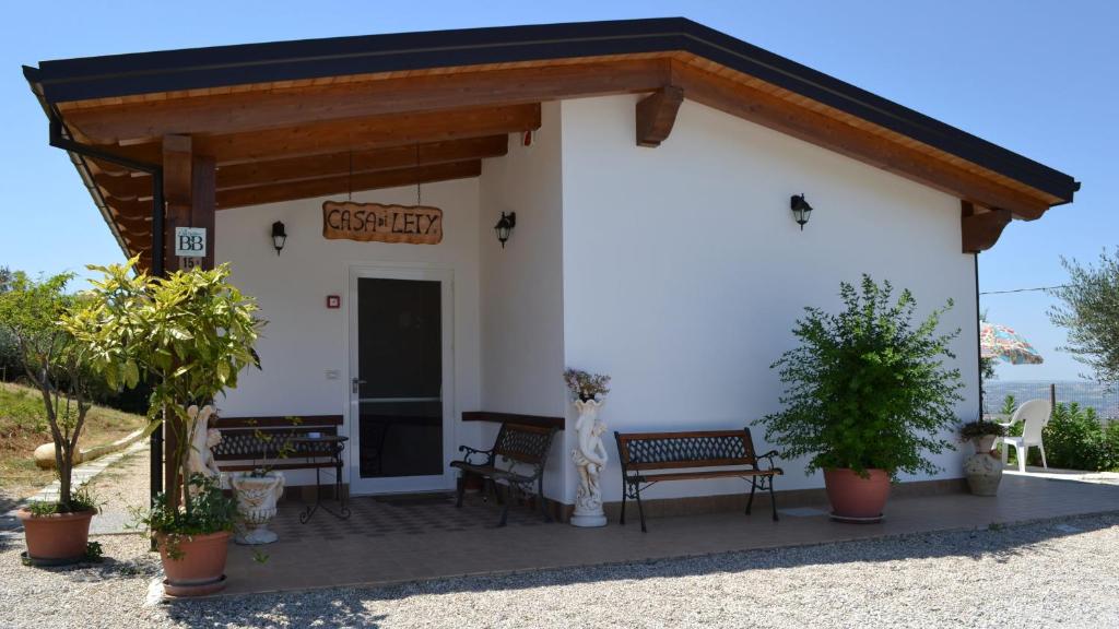 Budova, kde se bed and breakfast nachází