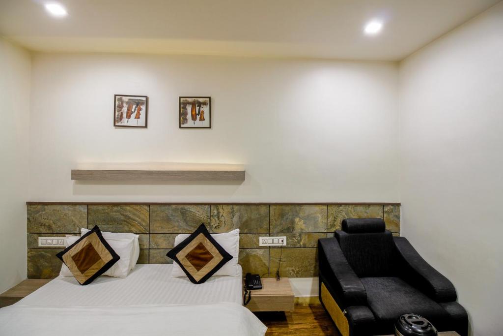 Posezení v ubytování Hotel City Inn