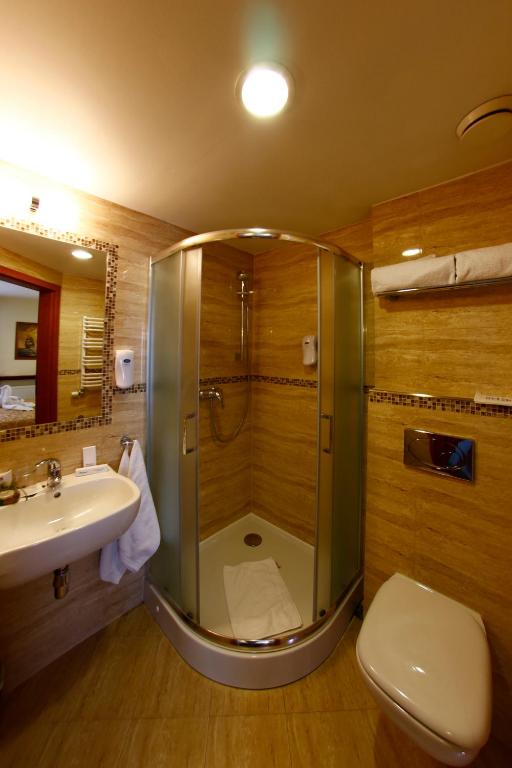Kúpeľňa v ubytovaní Hotel Great Polonia Conrad Kraków