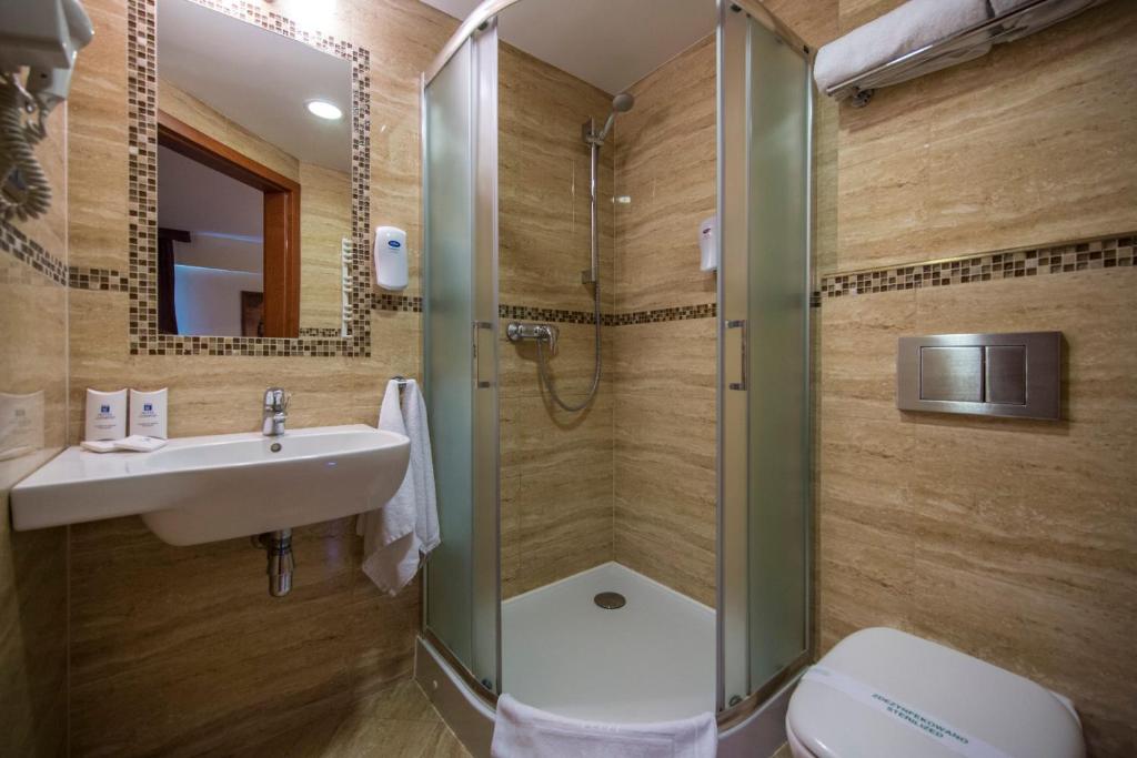 Kúpeľňa v ubytovaní Hotel Great Polonia Conrad Kraków