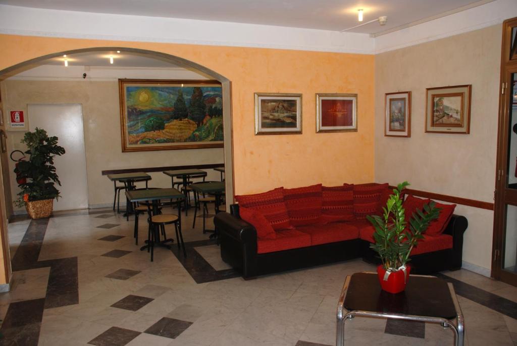 Posezení v ubytování Hotel Annunziata