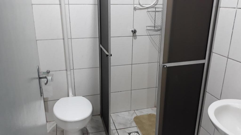 Koupelna v ubytování Edificio Belio