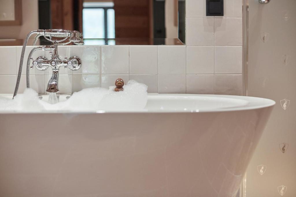 Koupelna v ubytování Kitzbühel Lodge