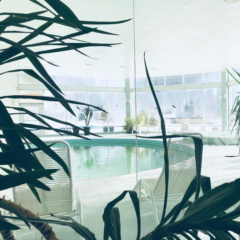 Bazén v ubytování Hotel Regina Terme nebo v jeho okolí