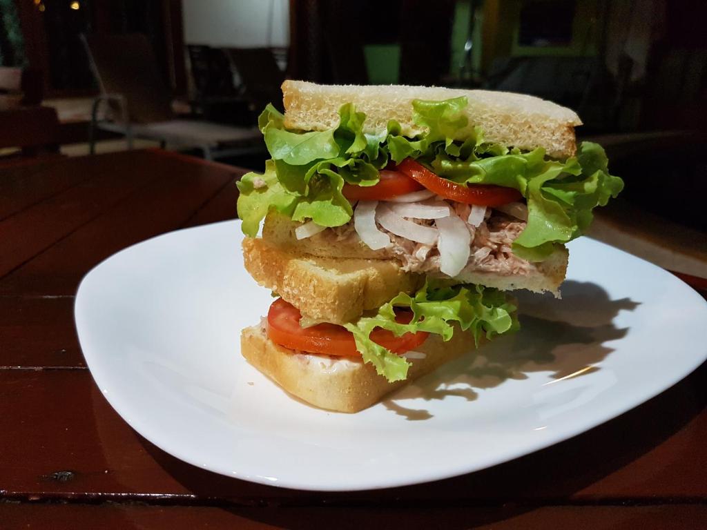 旅馆内部或周边提供的食物