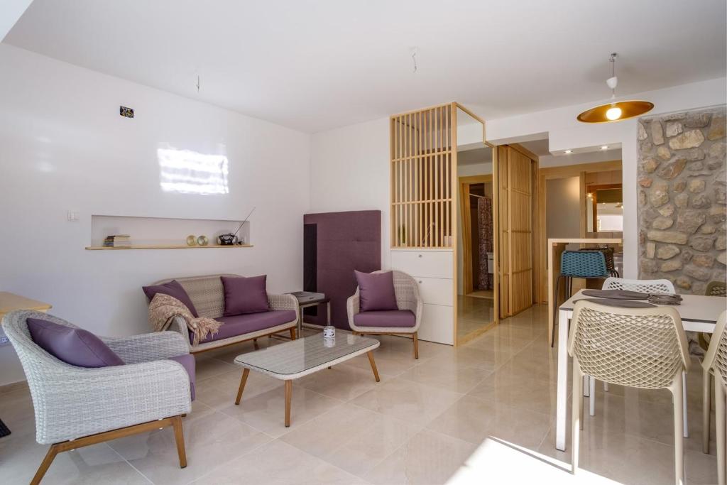 Posedenie v ubytovaní Elegant apartment Iris