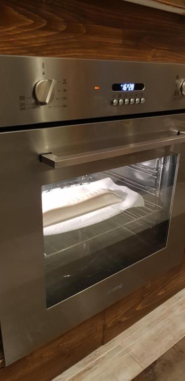 Kuchyň nebo kuchyňský kout v ubytování B&B Sansiromilano