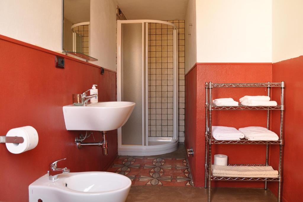 Łazienka w obiekcie Lanita B&B