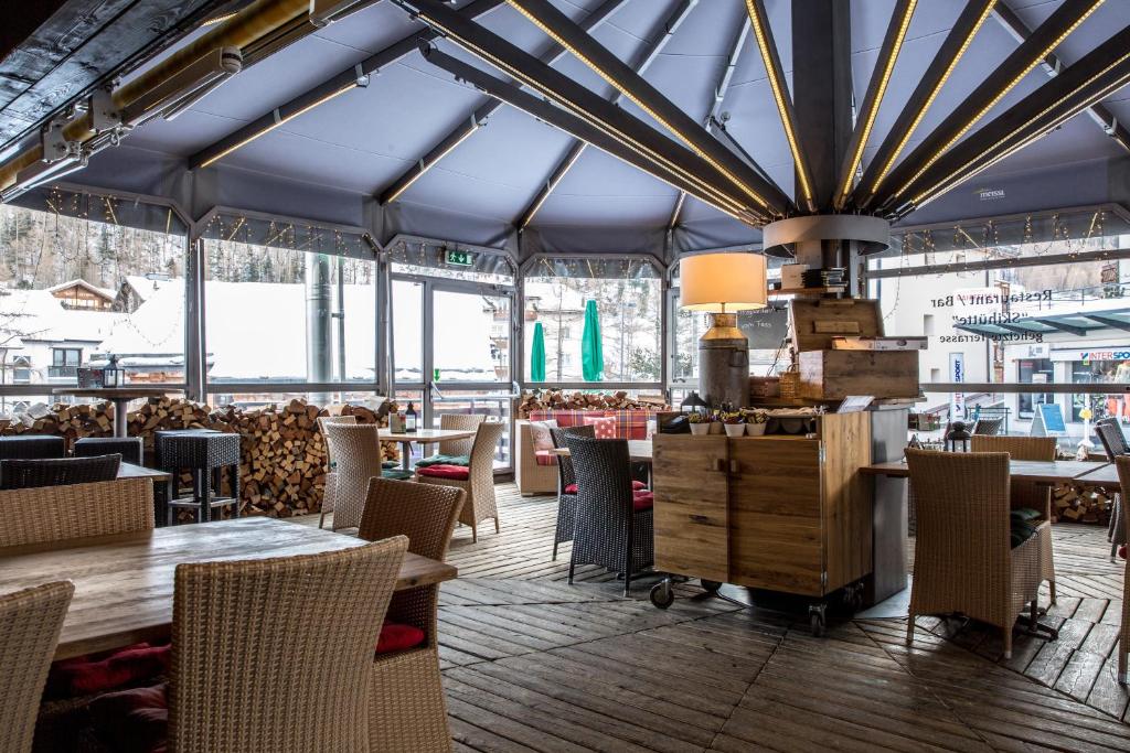 Posezení v ubytování Hotel Burgener