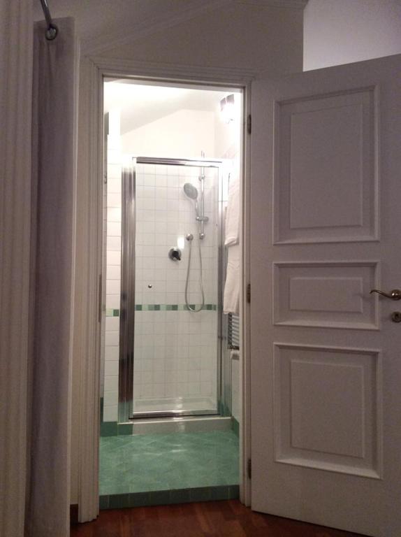 Kúpeľňa v ubytovaní Apartment La Mansarda