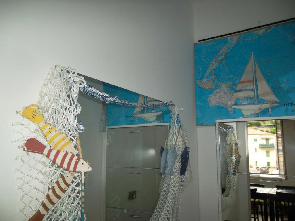 A bathroom at Grottammare mon amour Marina Grande