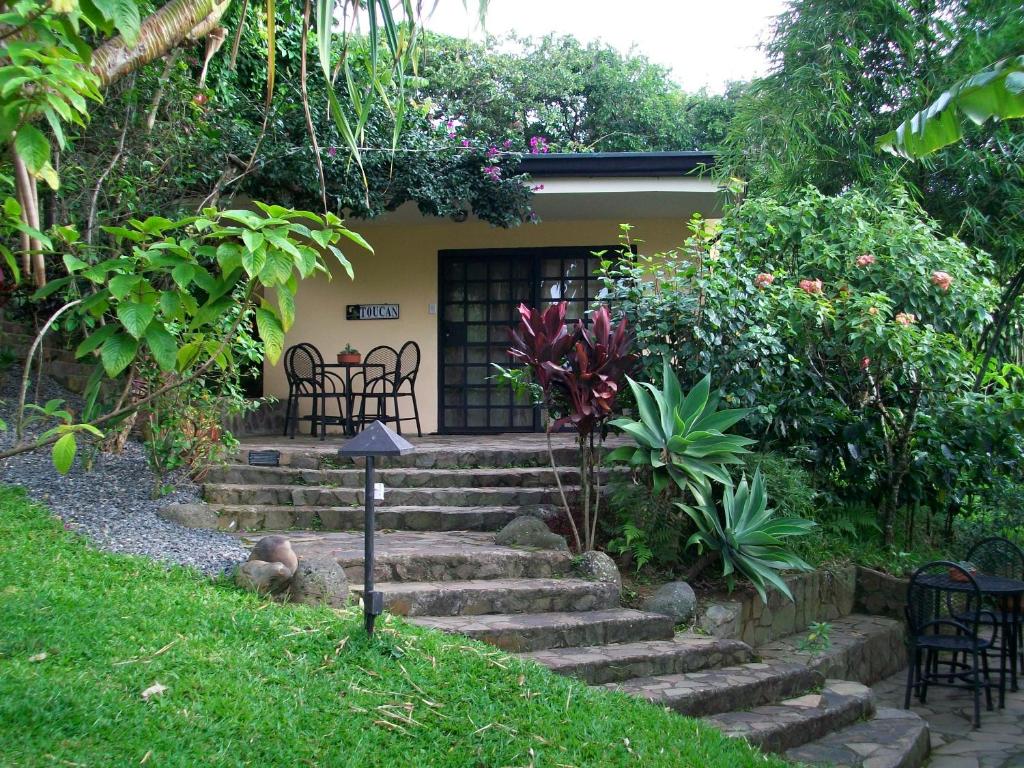 Zahrada ubytování Pura Vida Hotel