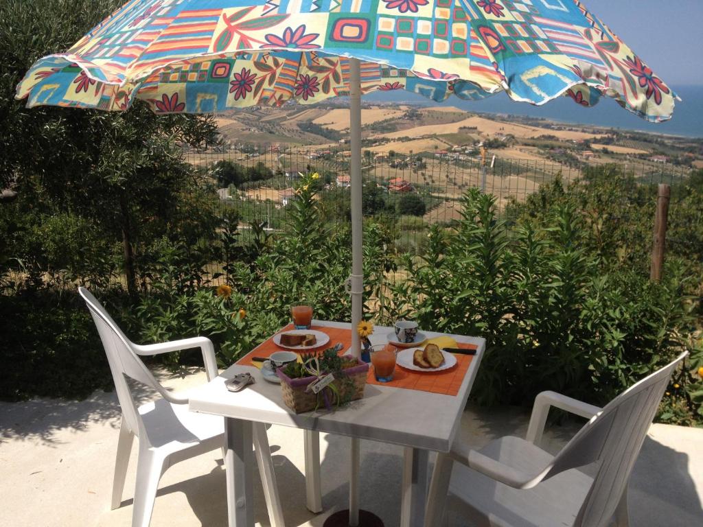 Nespecifikovaný výhled na hory nebo výhled na hory při pohledu z bed and breakfast