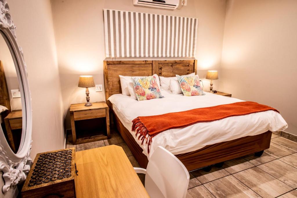 Postel nebo postele na pokoji v ubytování St Ives Midlands