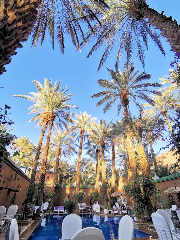 Zahrada ubytování Riad Dar Sofian