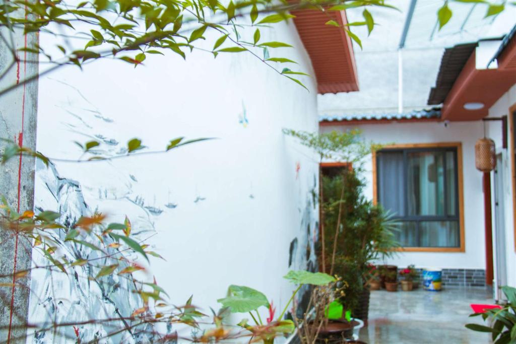 Κήπος έξω από το Zhangjiajie Tingyutang Little Yard