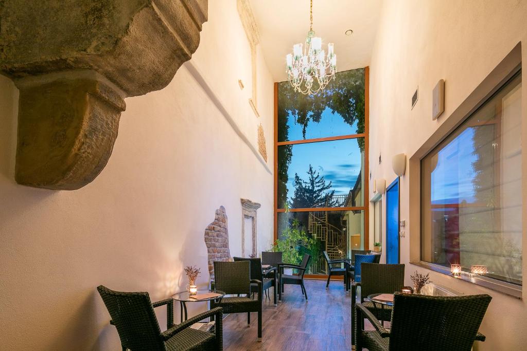 Posezení v ubytování Wine Wellness Hotel Amande Hustopeče