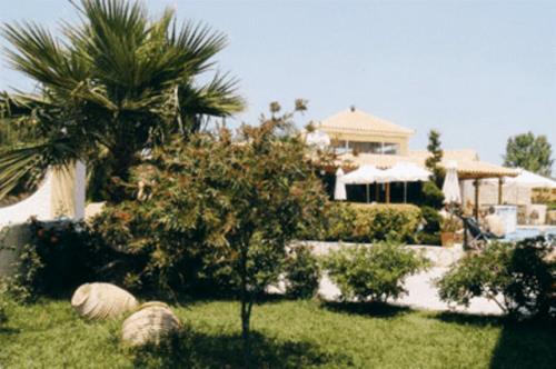 Zahrada ubytování Hotel Petros