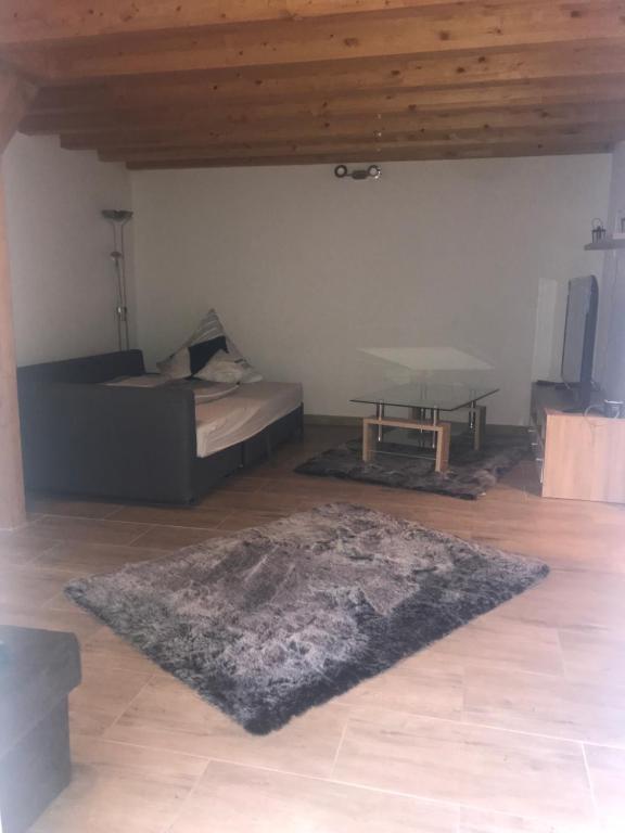 Postel nebo postele na pokoji v ubytování Holidayapartment Rüsselsheim