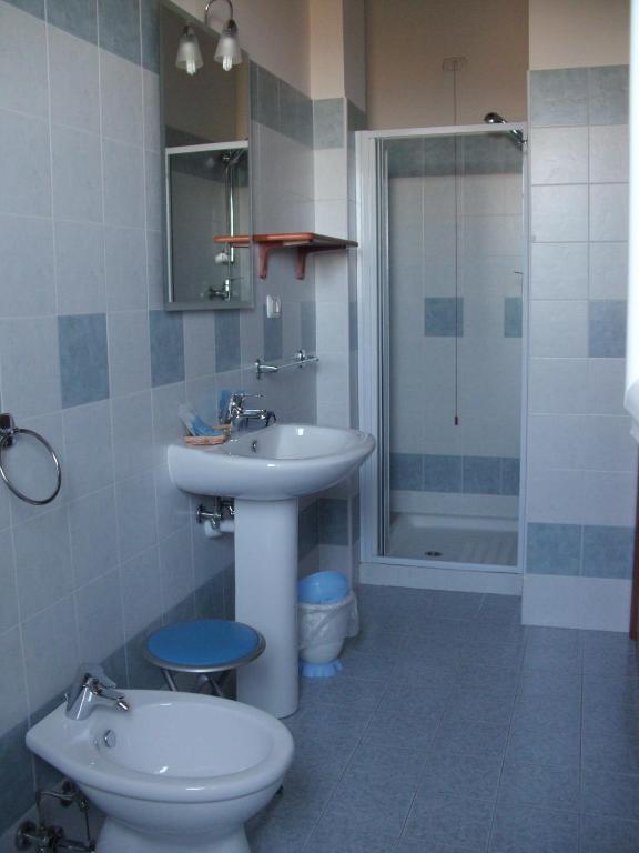 Koupelna v ubytování BeB Casa Di Lety