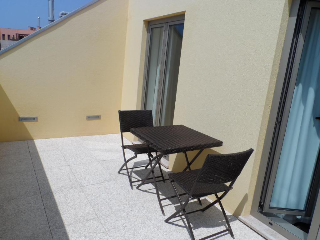 Balkón nebo terasa v ubytování Lazza Hotel