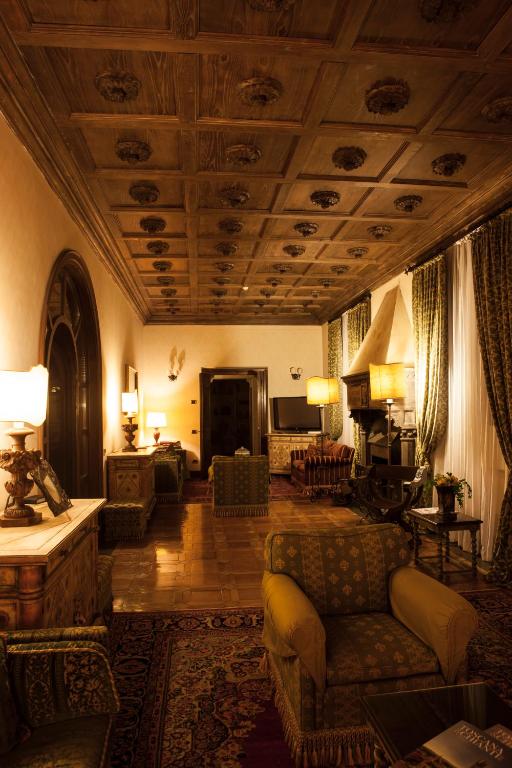 Posezení v ubytování Hotel La Collegiata