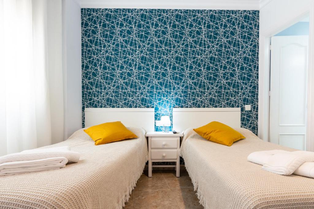 Hostal Luna de Nerja - Chambre Lits Jumeaux Avec Salle De Bains Privative
