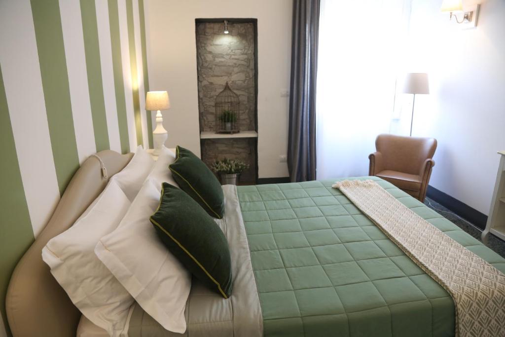 Krevet ili kreveti u jedinici u okviru objekta Palazzo Bignami