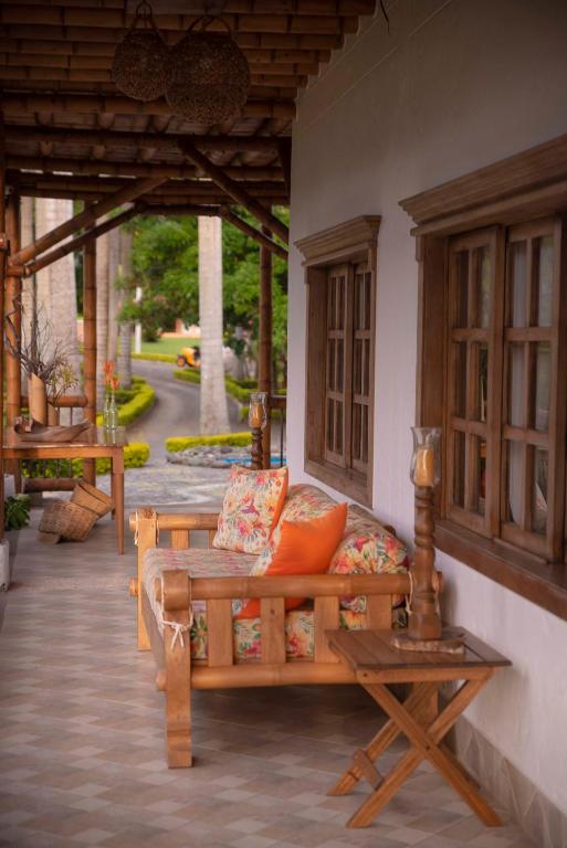 Posezení v ubytování Hotel Casa San Carlos Lodge Pereira