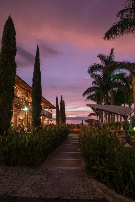 Zahrada ubytování Hotel Casa San Carlos Lodge Pereira