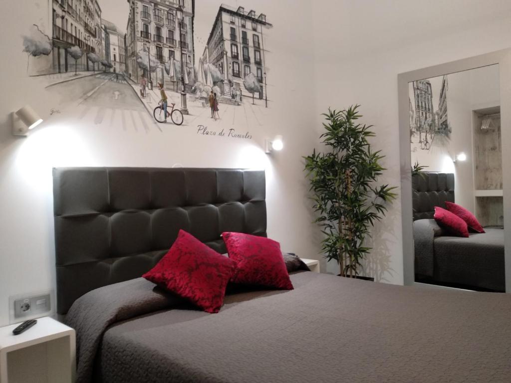 Posezení v ubytování Hostal Lauria